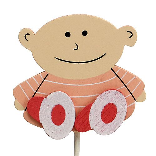 gjenstander Plugg Baby 5cm L25cm Rosa 20 stk
