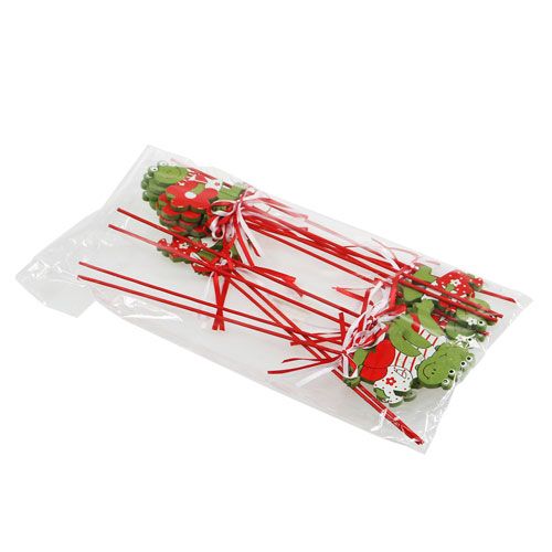 Floristik24 Plug frosk 7cm assortert 12stk