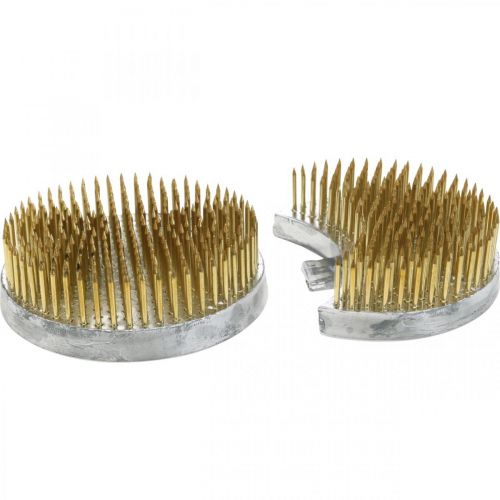 gjenstander Pinnsvin Kenzan Sun Moon Ikebana 110×65mm