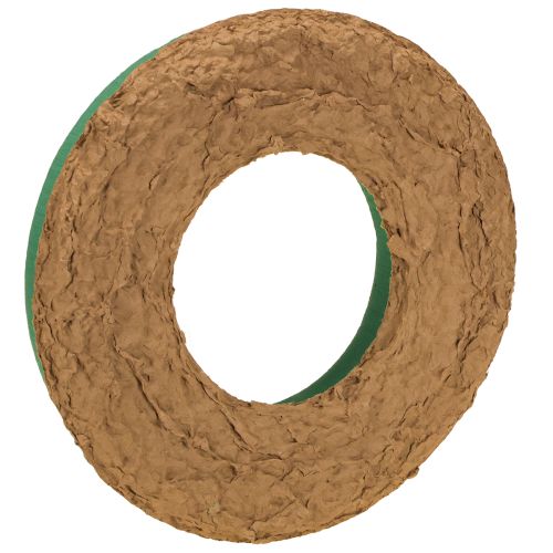 gjenstander Blomsterkrans av vått blomsterskum på papp Ø30cm 2 stk