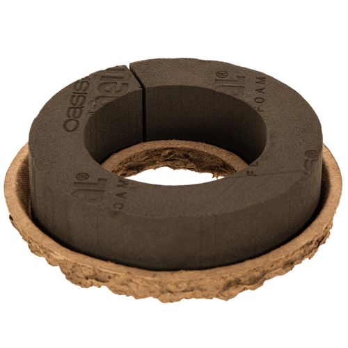 Blomsterskumring OASIS® Renewal® Blomsterskum Biolit®-ring 17 cm 2 stk