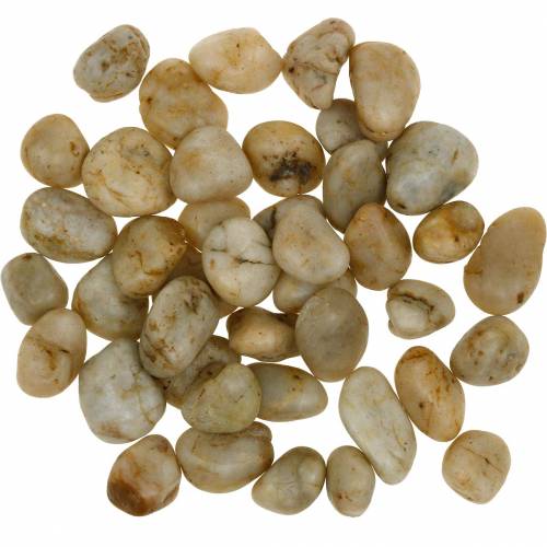 River Pebbles naturlig krem 2-4cm 1kg