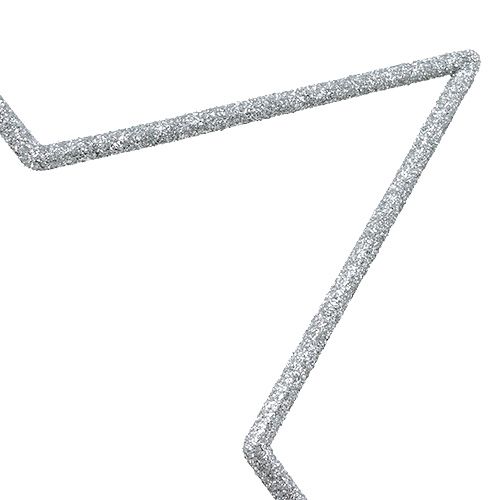 gjenstander Stjernesett for oppheng av sølv, glimmer 17-34cm