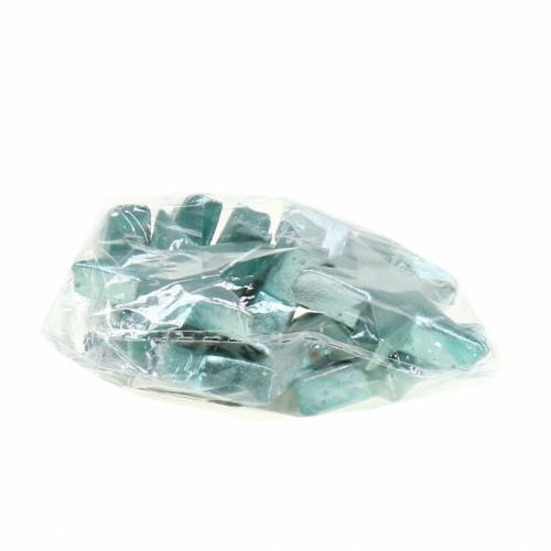 Floristik24 Deco stjerner isblå 4cm 12stk