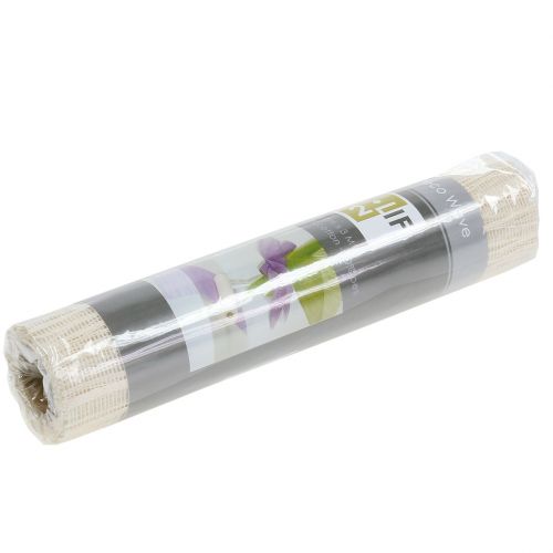 Floristik24 Stoff bånd bordløper krem 26cm x 300cm