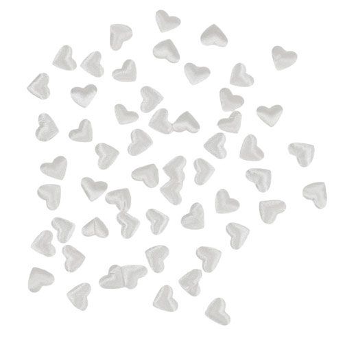 gjenstander Hjerter som sprer hvitt 1,3 cm 500 p