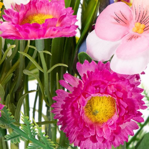 Floristik24 Kunstig blomsterbukett, vårdekorasjon for stue og kontor, 37 cm