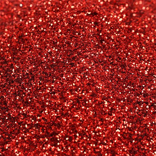 Floristik24 Dryss glitterrød 115g