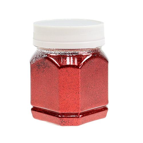 Floristik24 Dryss glitterrød 115g