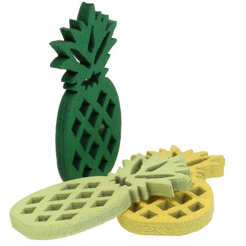 gjenstander Strødekor tre ananas 3,5cm 72 stk