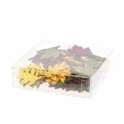 Floristik24 Strødekor blad lønneik 4cm 72 stk