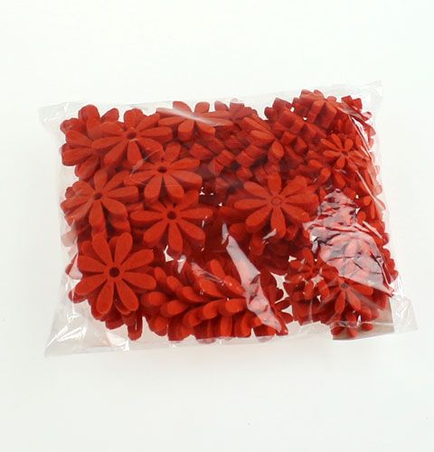 Floristik24 Filte blomster satt i oransje 96stk