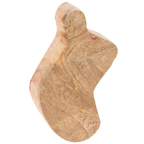 Prikkete sokker, juleborddekorasjon, 6 cm, 8 stk. | Floristik24.no