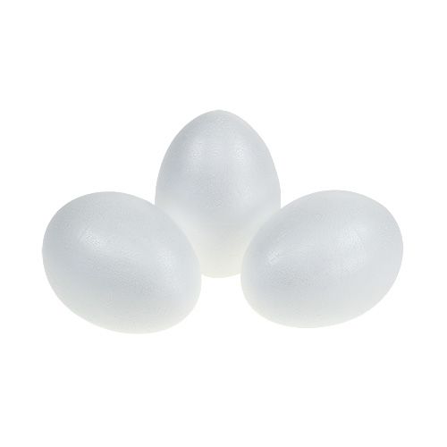 Styrofoam egg 10cm 10stk