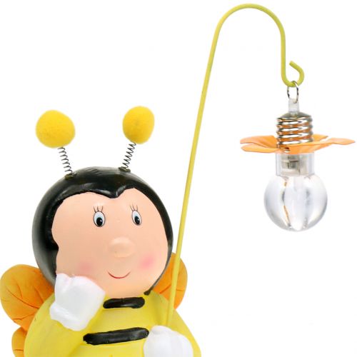 Floristik24 Dekorativ figurbie med lys H21cm