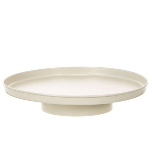 Dekorativt brett 30 cm metallfat til plantedekorasjon