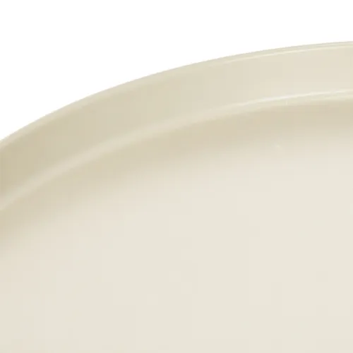 Dekorativt brett 30 cm metallfat til plantedekorasjon | Floristik24.no
