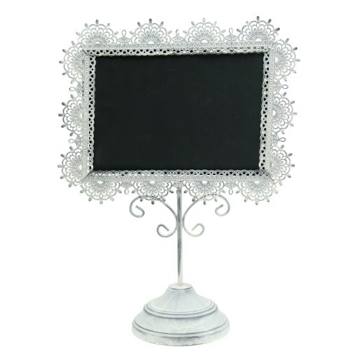 Floristik24 Dekorativ tavle vintage på stativ H36cm