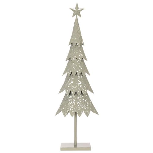 Dekorativt juletre på stativ