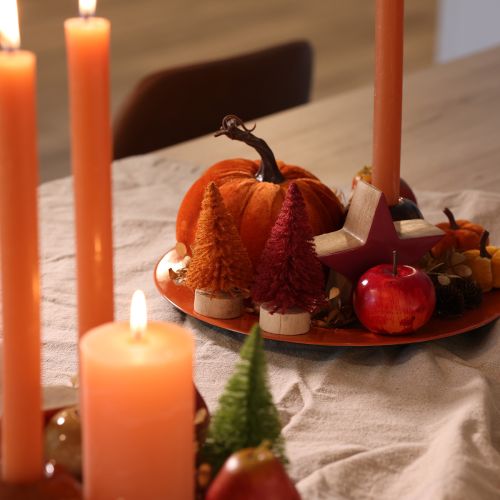 Miniatyr kunstig juletre til borddekorasjon, 12 cm, 6 stk. | Floristik24.no