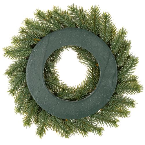 Kunstig grangrenkrans med kongler til dør eller bord, 30 cm | Floristik24.no