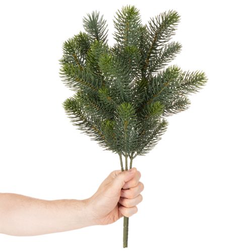 Kunstig grangren, festlig vindusdekorasjon, 50 cm, 3 stk. | Floristik24.no