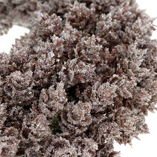 Floristik24 Konglekrans Ø25cm med glitter