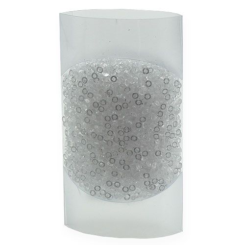 Floristik24 Dekorativ duggdråpe gjennomsiktig 4mm 130g