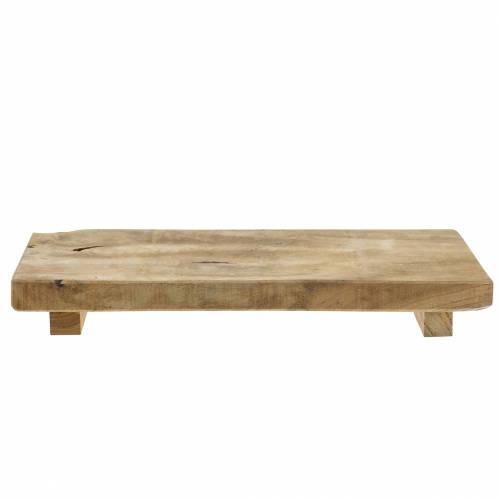 Floristik24 Trebrett teak natur 29 × 15cm