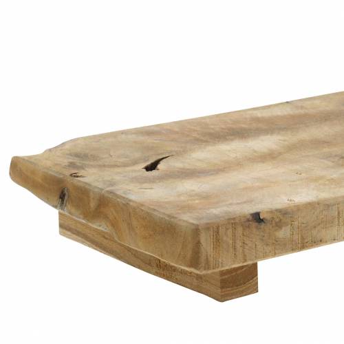 Floristik24 Trebrett teak natur 29 × 15cm