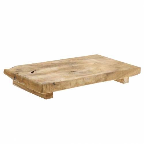 Floristik24 Trebrett teak natur 29 × 15cm