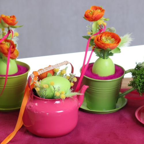 gjenstander Tekanne, nostalgisk landlig stil, dekorativ for stue eller kjøkken, 15 cm