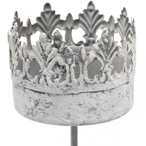 gjenstander Telysholder metall for oppklistring av lysholderkrone Ø5,5 cm 4 stk