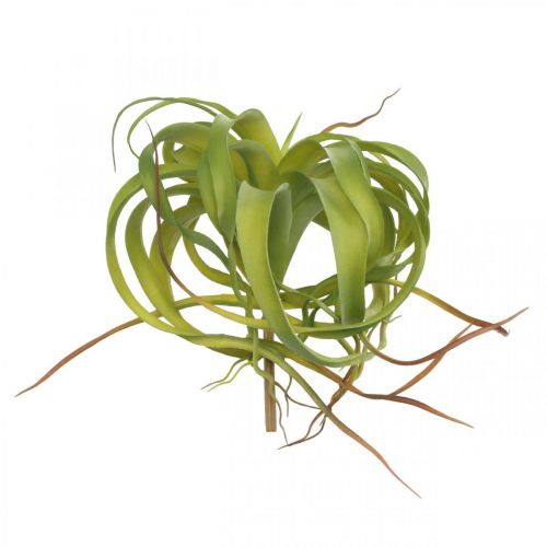 gjenstander Tillandsia kunstig å stikke lysegrønn kunstig plante 30cm