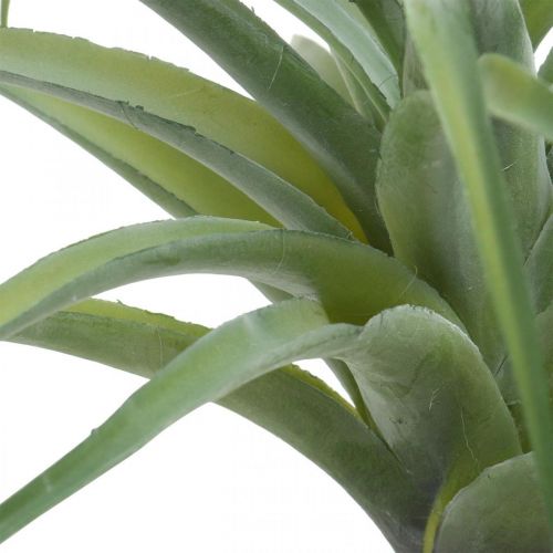 Deco Tillandsia kunstig kunstig plante for å stikke grønn Ø45cm