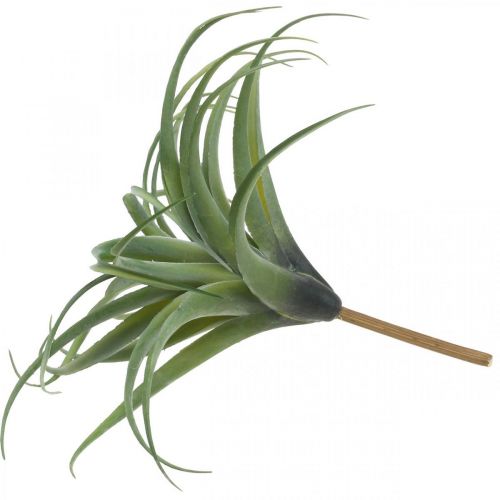 Floristik24 Deco Tillandsia kunstig kunstig plante for å stikke grønn Ø45cm