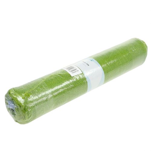 Floristik24 Bordhengsel jute grønn 50cm x 910cm