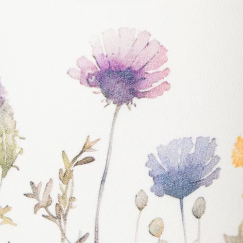 gjenstander LED-bordlampe med blomstermønster for stilig stuebelysning, 23 cm