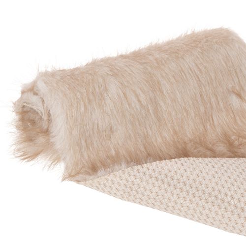 Beige bordløper med