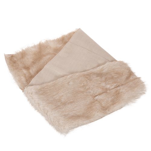 Beige bordløper med