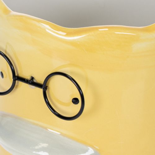 gjenstander Sylinderformet dekorativ andevase i keramikk for et stilig hjem, 13 cm, 2 stk.