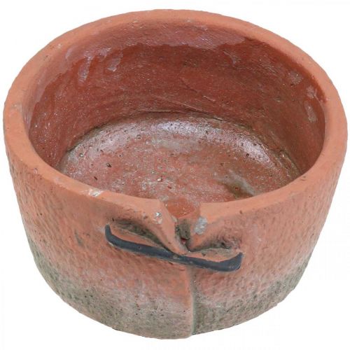 gjenstander Betong blomsterpotte cachepot terracotta potte Ø18,5cm H10,5cm