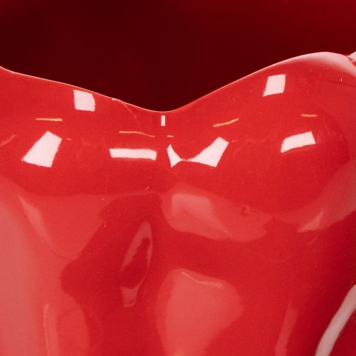 gjenstander Paprika keramisk blomsterpotte for moderne kjøkkeninnredning, egnet for enhver interiørstil, 13 cm, 2 stk.