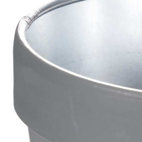 gjenstander Blomsterpotte med tusenfrydmotiv for stilig interiørdesign, 11 cm, 4 deler