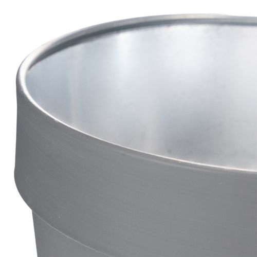 gjenstander Blomsterpotte med blomstermønster for moderne hjem og sommerdekorasjon av balkong, 13 cm, 4 stk.