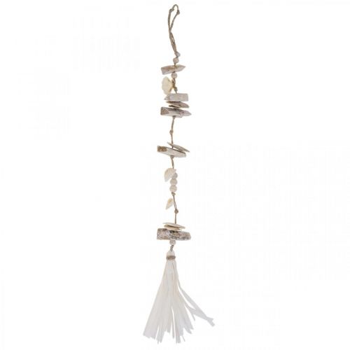 gjenstander Drivveddekorasjon Maritim krans Hvit Veggdekorasjon 50cm