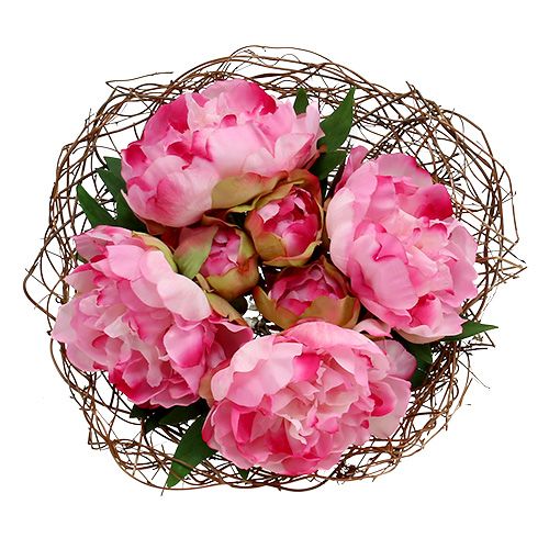 Floristik24 Trakt ermet vintre Ø30cm naturlig 8stk