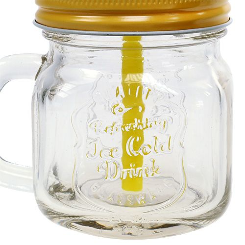 Floristik24 Drikkeglass med lokk Ø7cm H9cm 2stk