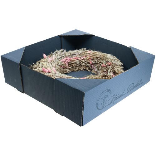 Floristik24 Tørrkrans havre phalaris krans naturrosa Ø44cm