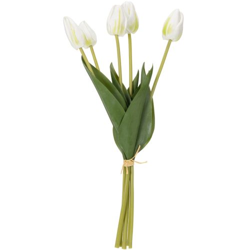 gjenstander Dekorative kunstige tulipanblomster for stilig interiørdesign, 40 cm, 5 stk.